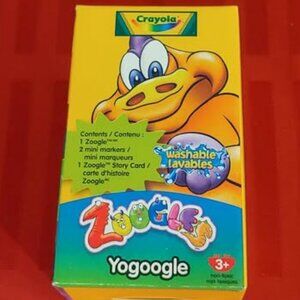 2005 Crayola Zoogles, Yogoogles Toy, Mint In The Box!!!